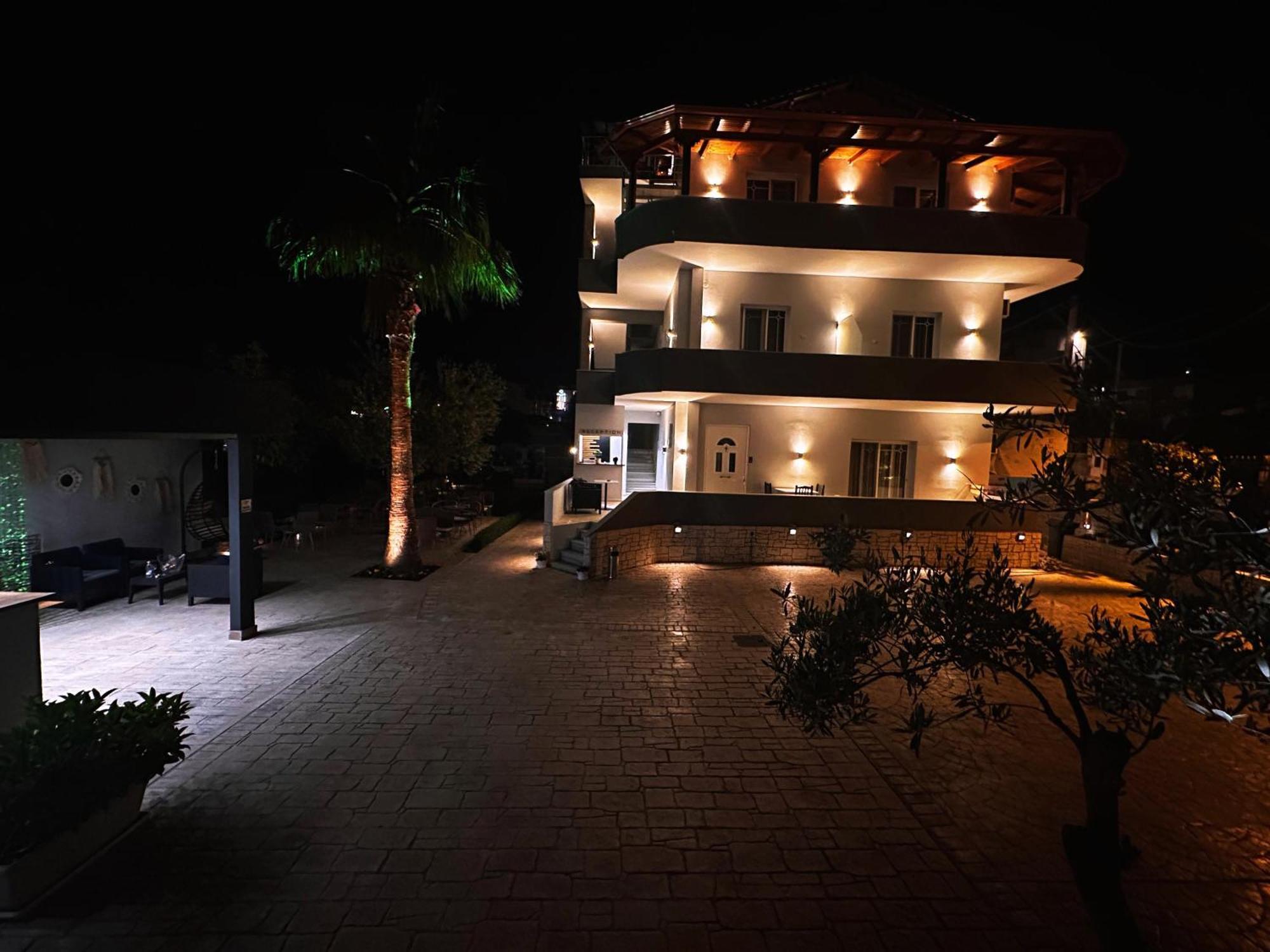 Villa Memaj Ксамил Экстерьер фото