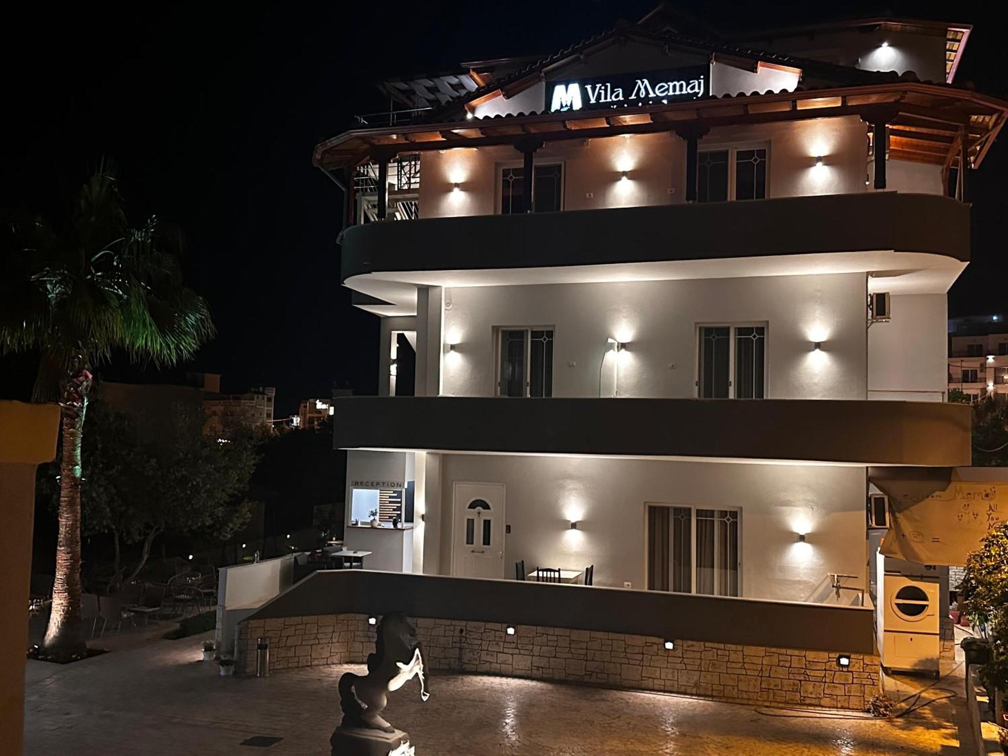 Villa Memaj Ксамил Экстерьер фото